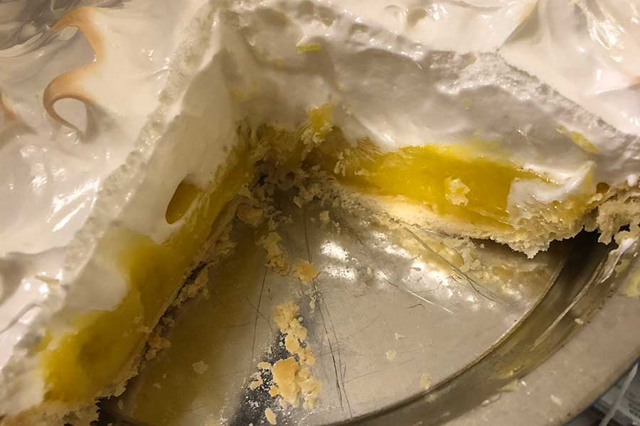 lemon meringue pie