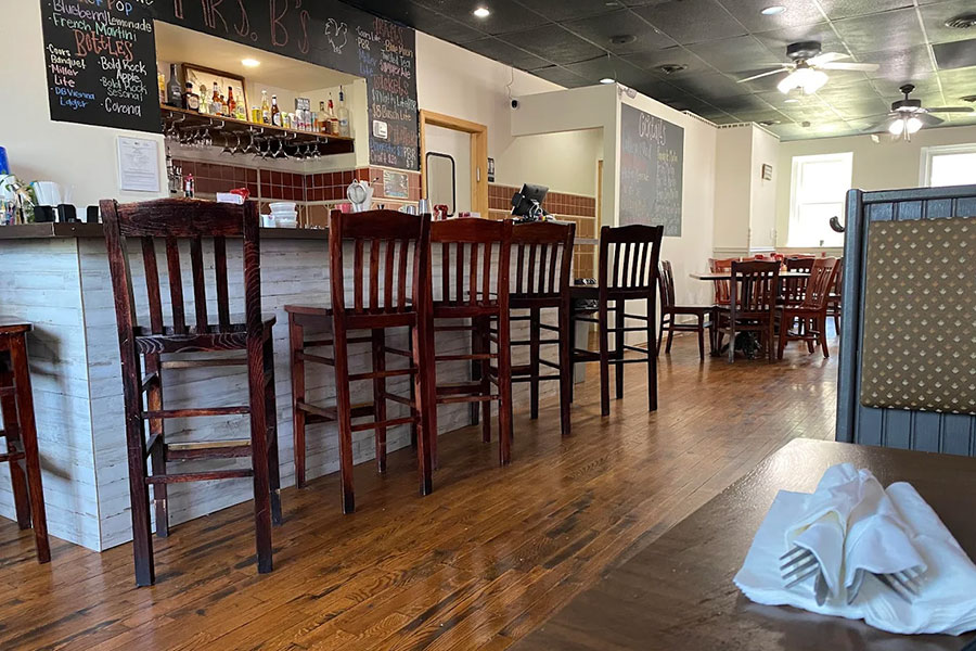 mrs. b's restaurant and bar in buchanan, virginia