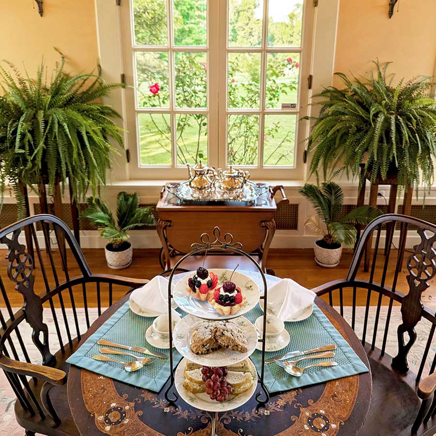 british holiday package including afternoon tea for two, sandwiches, scones, tarts
